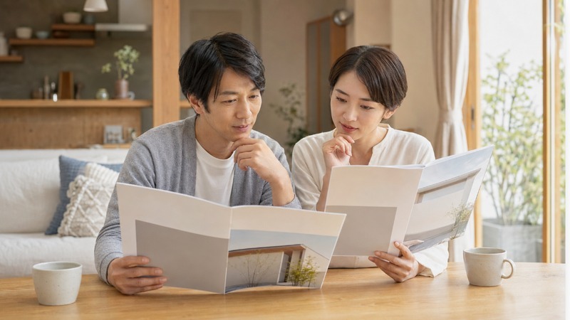 建売・注文の二択で迷う家族