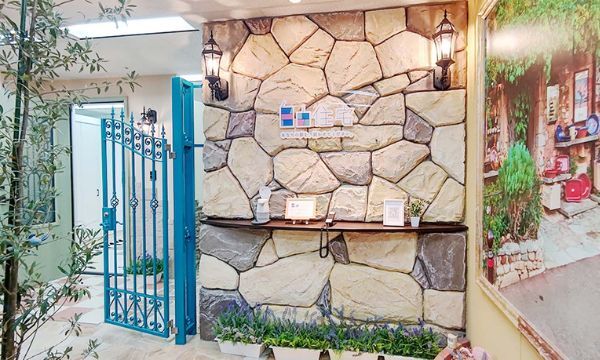 自由住宅ショールームの入口
