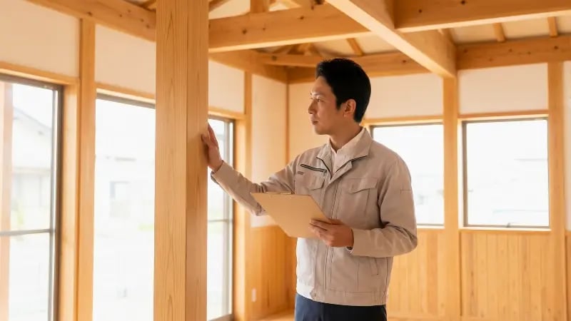 耐震診断の様子