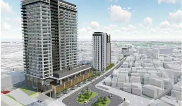 上板橋南口再開発イメージパース