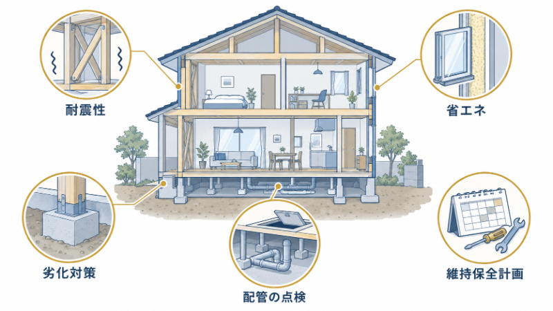 長期優良住宅に求められる性能の全体像