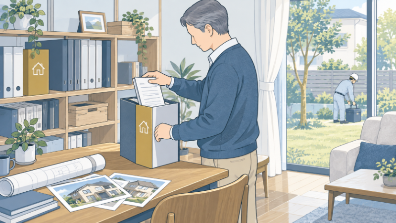点検の結果を記録して保管する所有者