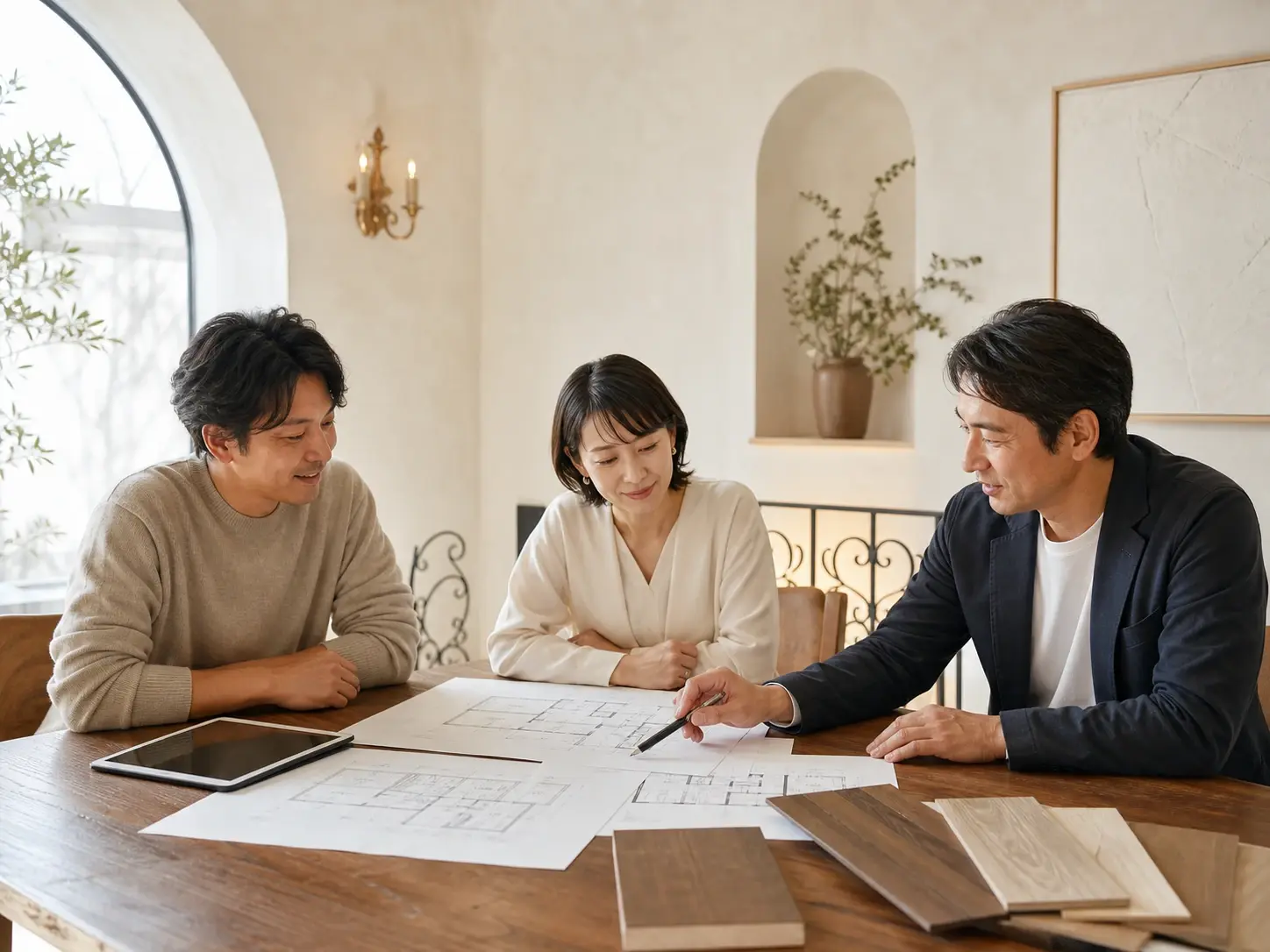 打ち合わせの様子（イメージ）