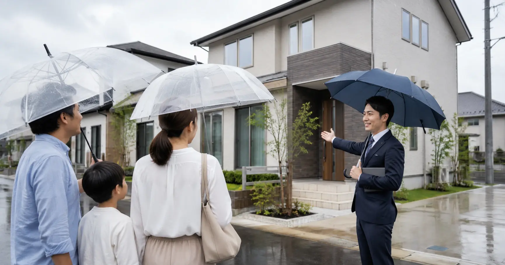 雨の日の物件見学は延期すべき？判断基準とチェックポイント