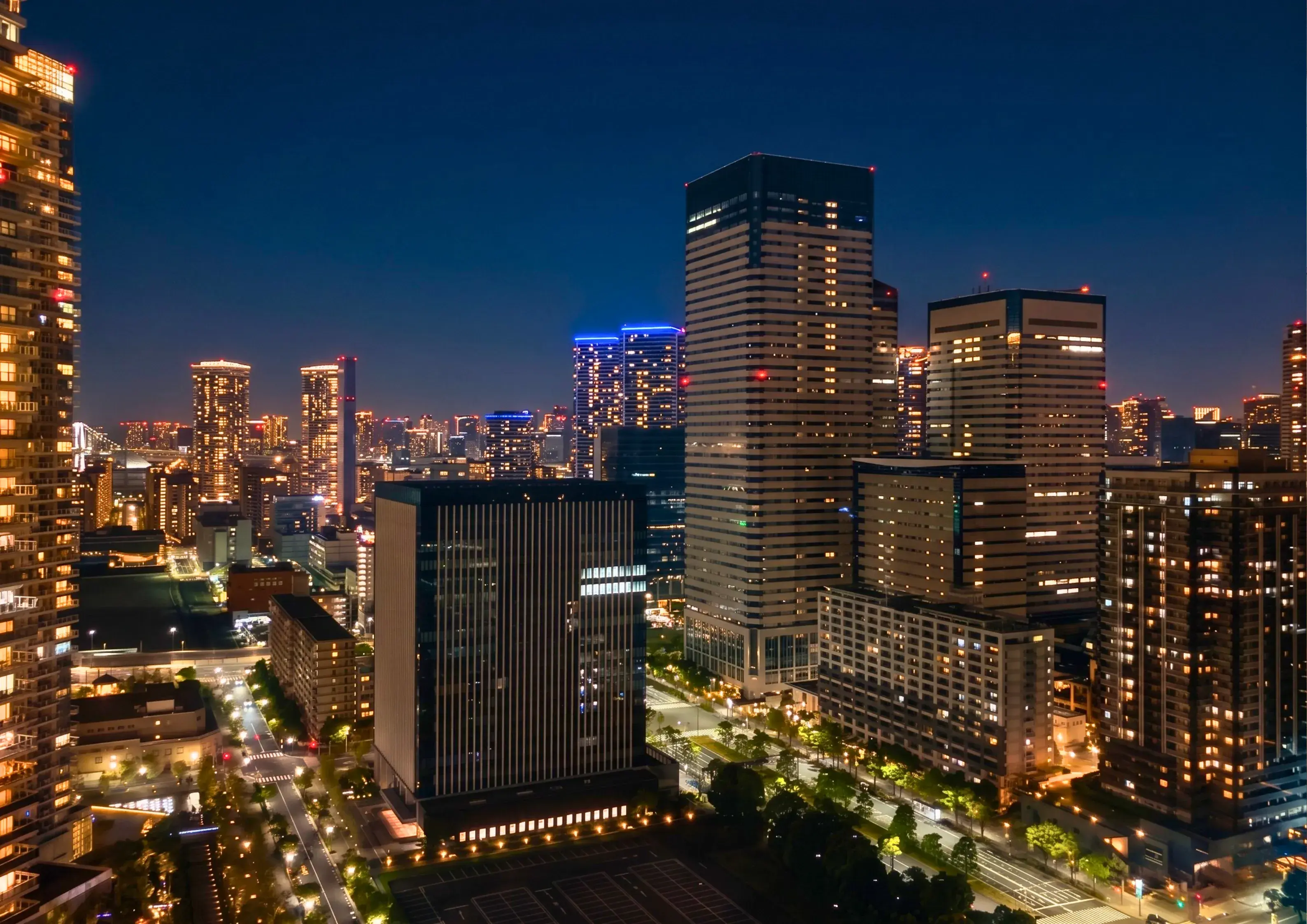 パークタワー晴海_夜景 (8)