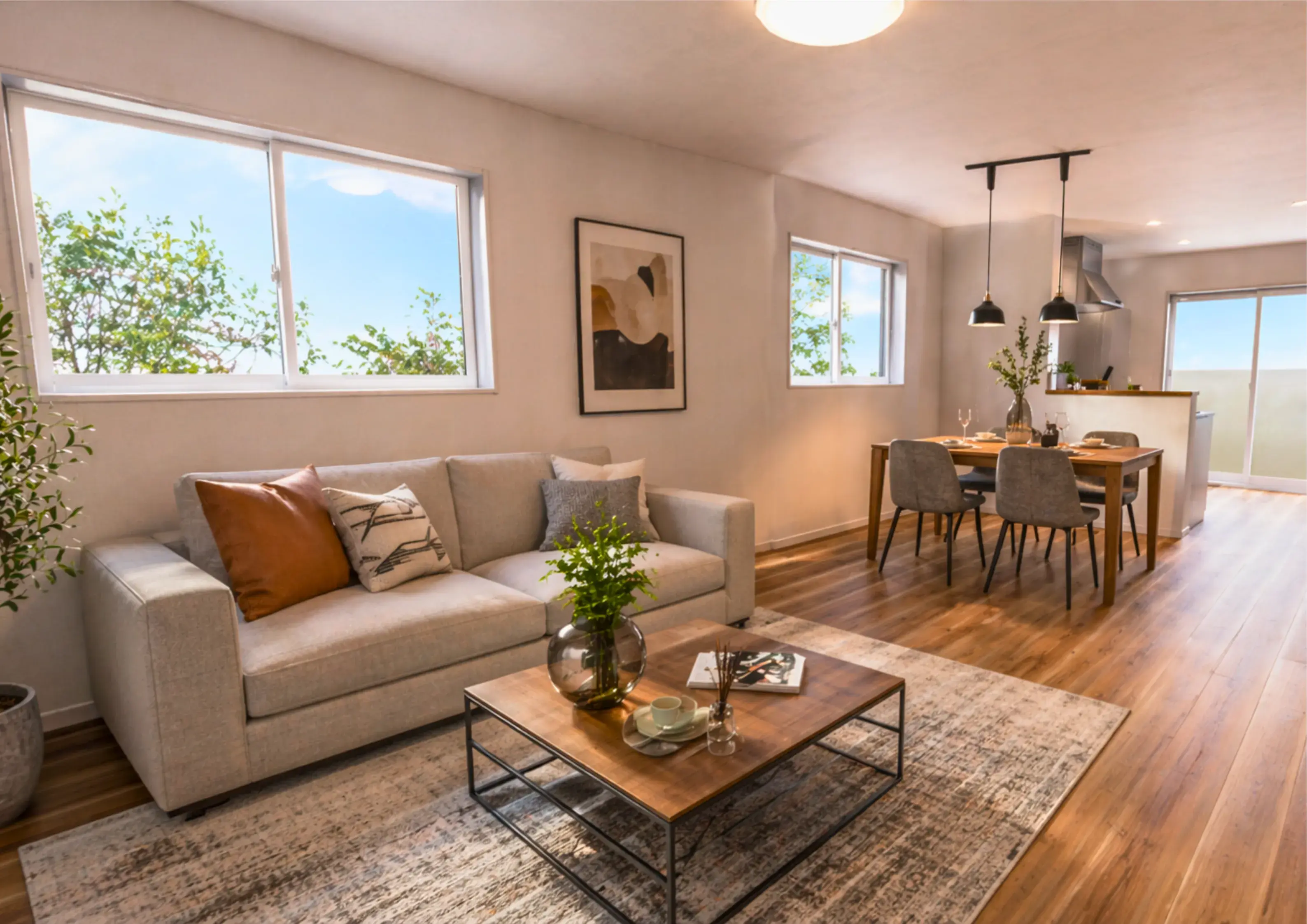 中野2棟_1号棟LDK (2)