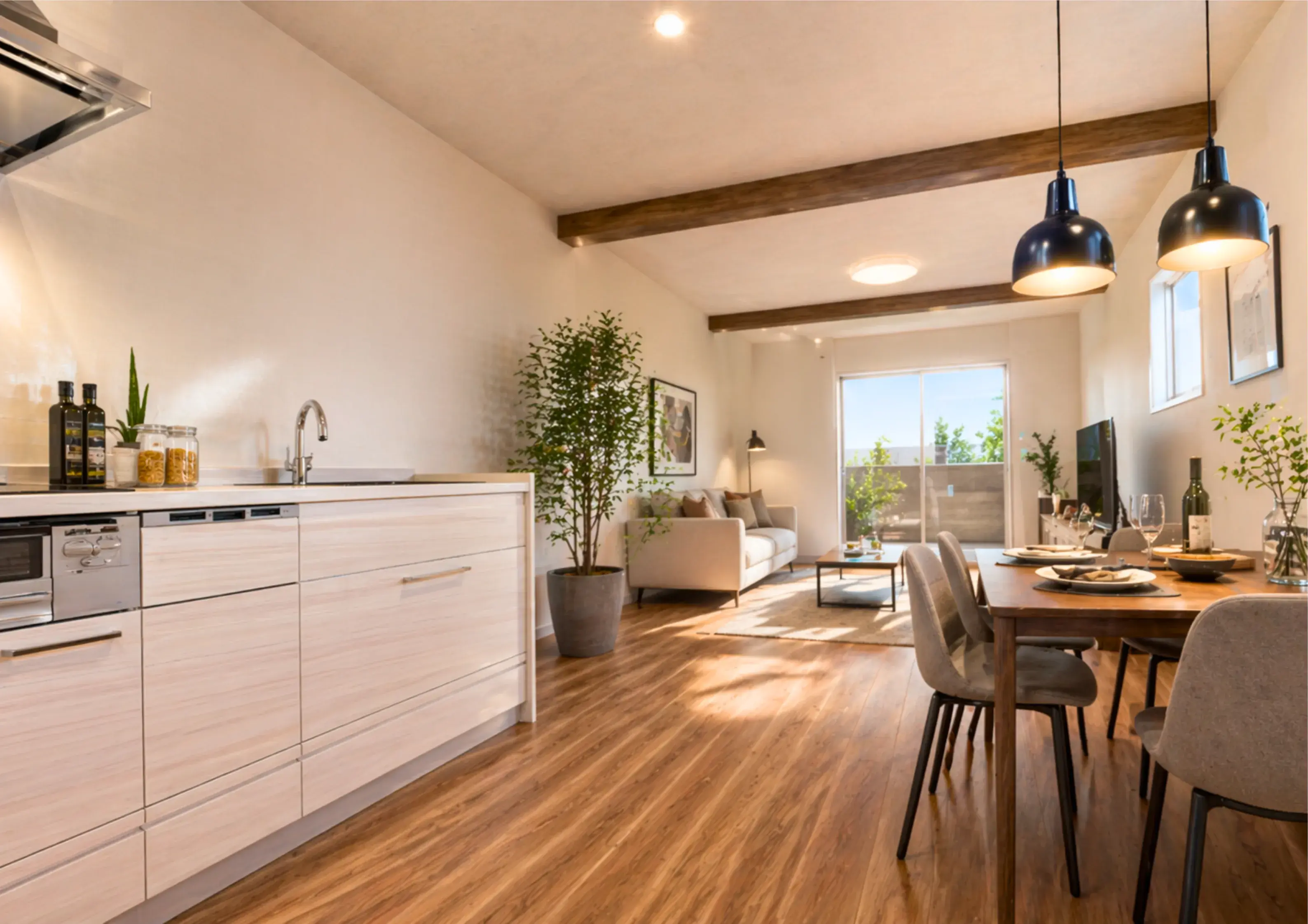 中野2棟_2号棟LDK (2)