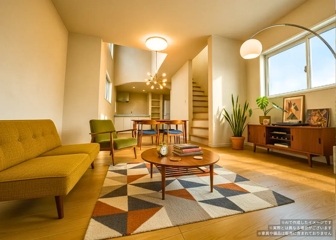 大塚2棟1号棟_リビング1120