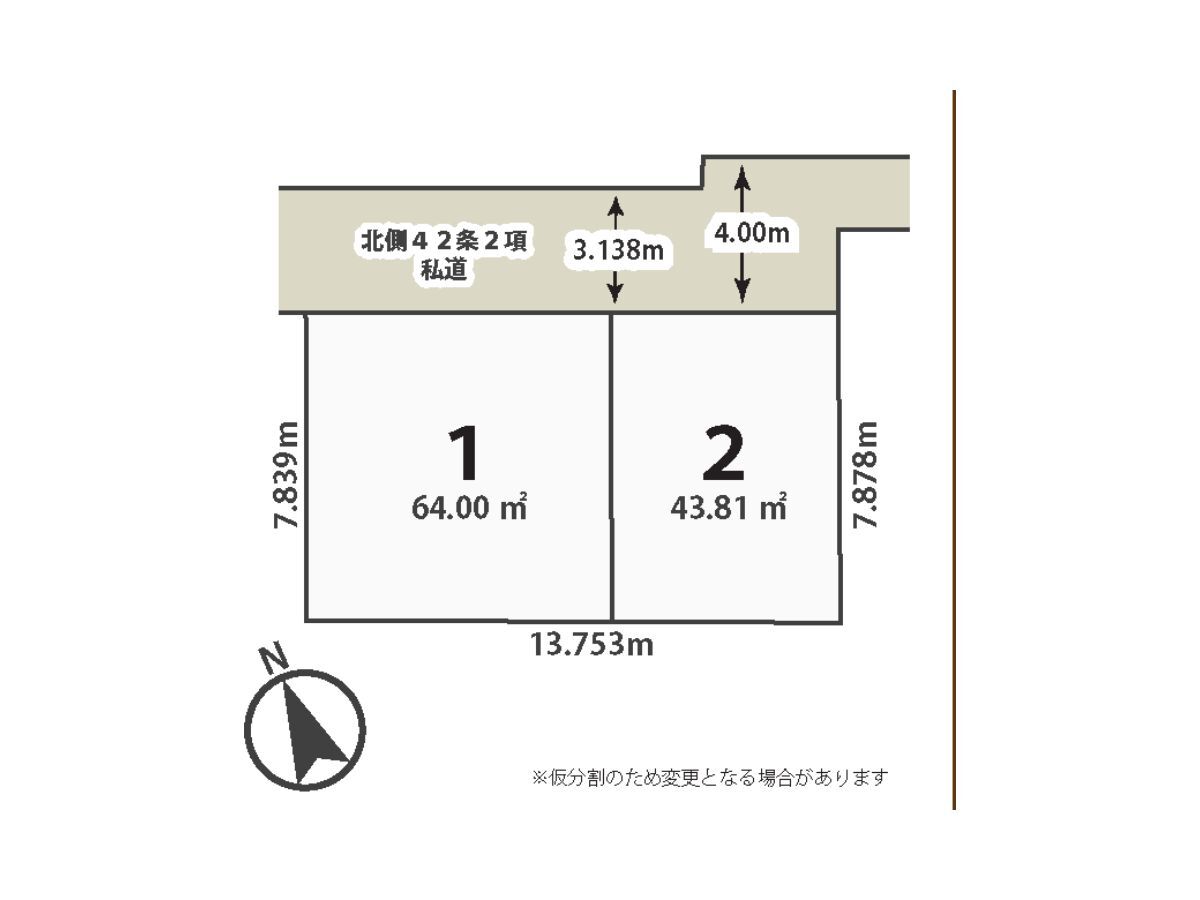 西荻窪第二期2棟_区画図