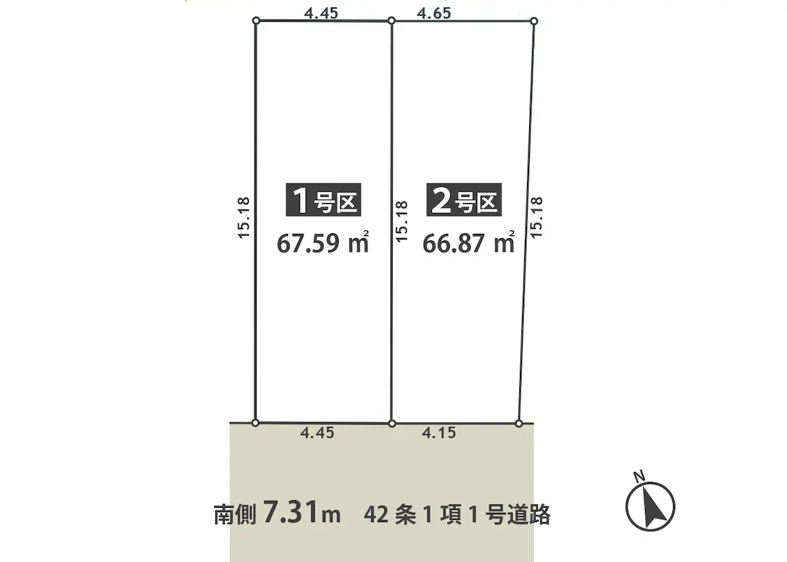 販売図面_川﨑2区画 250911_page-0001K-1