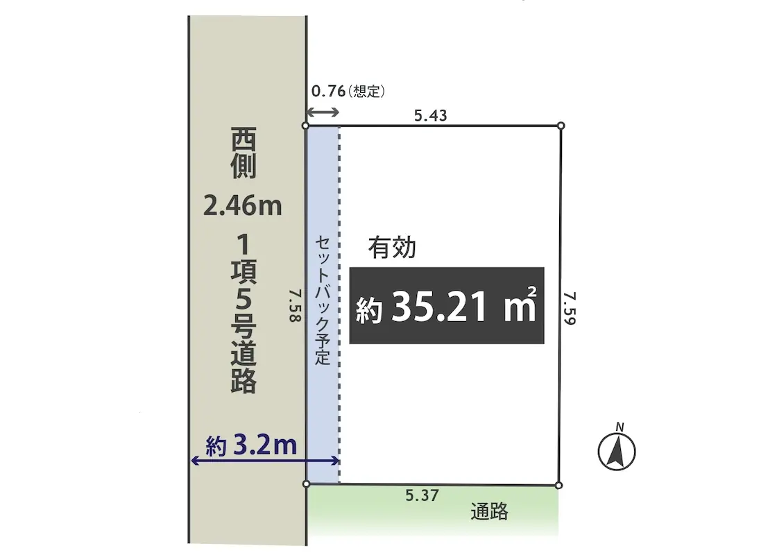 販売図面_糀谷1区画 260205_page-0001K
