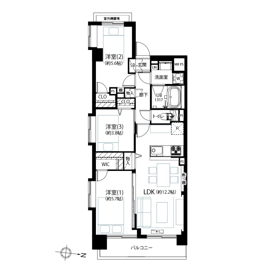 p2_【4797】セザール本所吾妻橋401号室_販売図面 [更新済み]