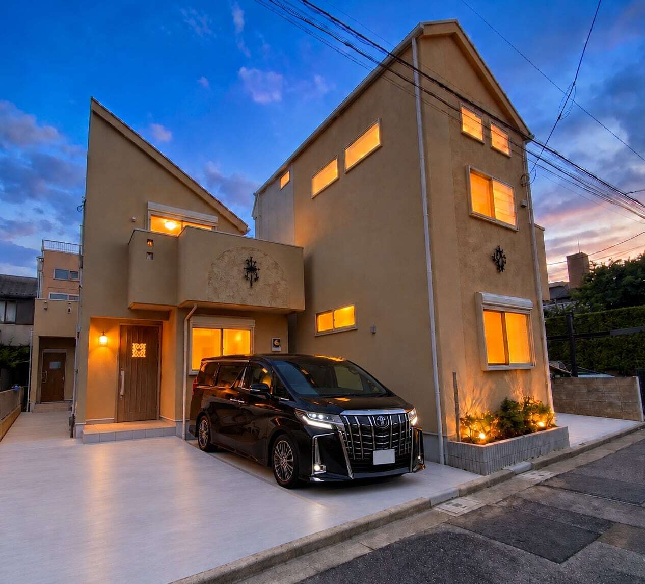 la vie belle 西荻窪 夕景の外観完成イメージ