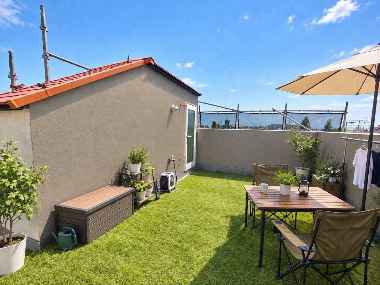 屋上テラス（完成イメージ）
