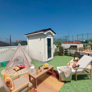 屋上テラス